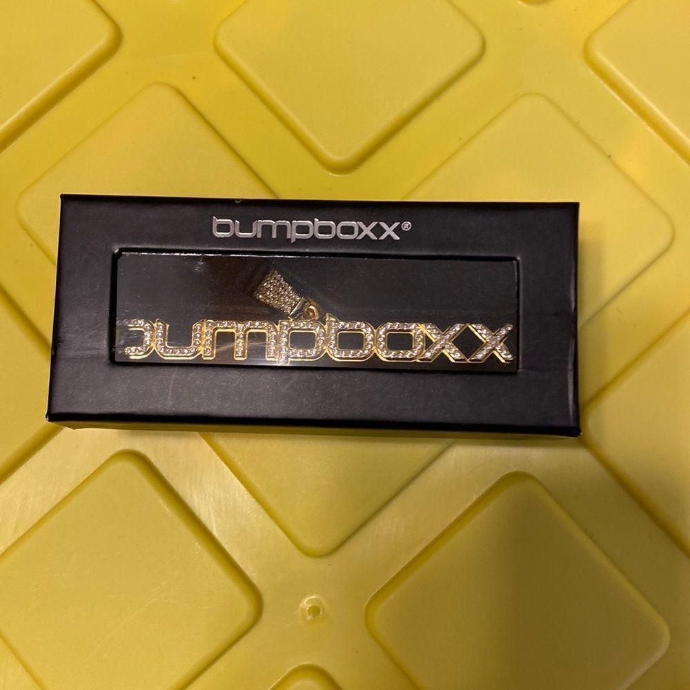 Bumpboxx logo necklace new 